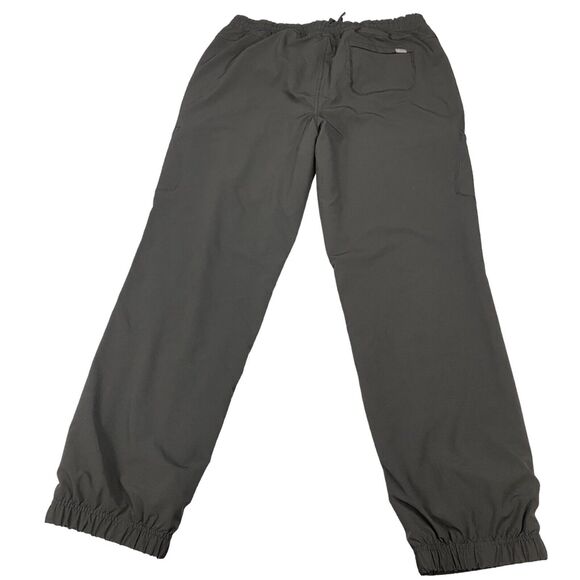 Eddie Bauer Lined Sweatpants Womens Size 14 Black  Elastic Waist Drawstring - Picture 2 of 16